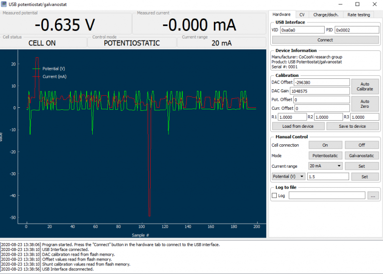 Building a DIY opensource USB potentiostat/galvanostat Part Two
